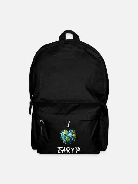Ich liebe das Licht der Erde - Rucksack - Schwarz