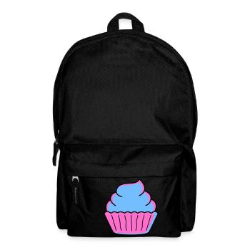 cupcake - Rucksack - Schwarz - Vorne