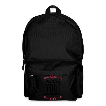 Meilleur Yogi du monde / Yoga - Sac à dos - noir - Devant