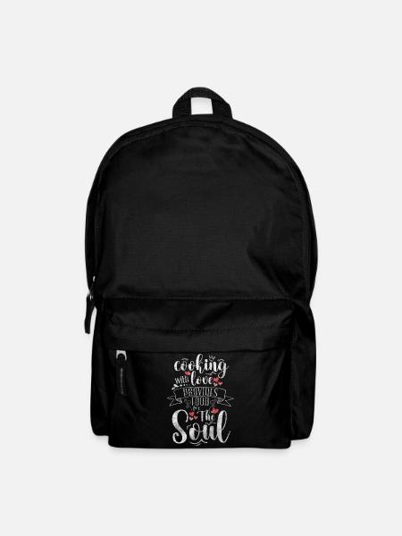 Küche Gastro Restaurant Hobbykoch - Rucksack - Schwarz