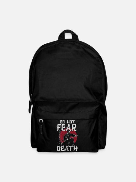 Samurai Schwert Mut Ronin - Rucksack - Schwarz