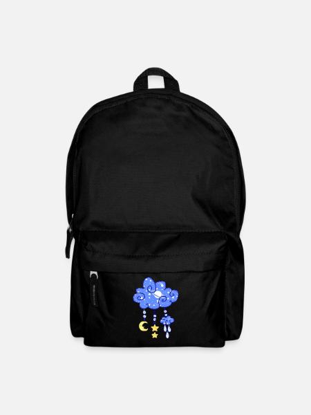 Nachtwolke - Rucksack - Schwarz