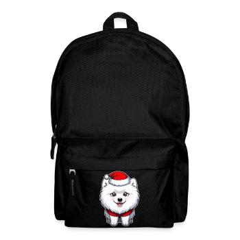 Hund Weihnachten - Rucksack - Schwarz - Vorne