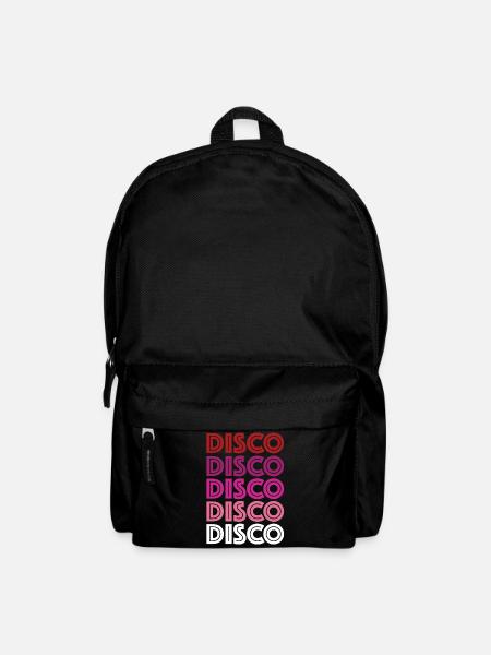 Disco Disco Disco - Rucksack - Schwarz