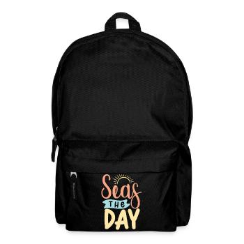 Seas The Day - Backpack - black - Front