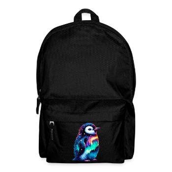 Manchot aurore boréale - Sac à dos - noir - Devant