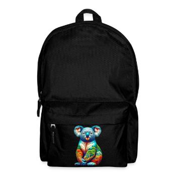 Koala - Rucksack - Schwarz - Vorne