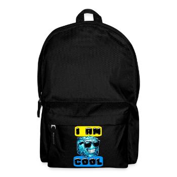 Eis - Rucksack - Schwarz - Vorne