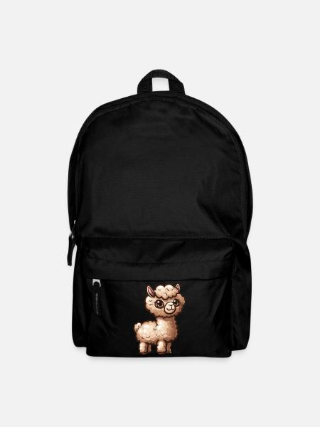 Alpaka Lama für Alpakaliebhaber - Rucksack - Schwarz