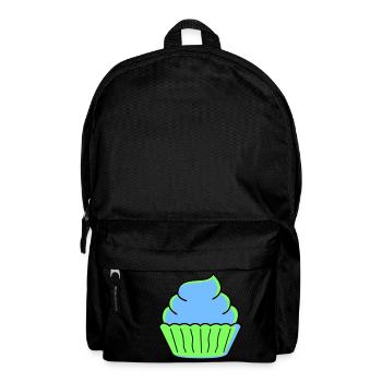 cupcake - Rucksack - Schwarz - Vorne