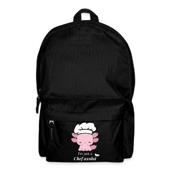 Chef Axolotl - Backpack - black - Front