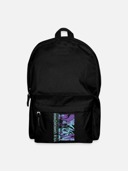The Unknown – Digitale Verzerrung - Rucksack - Schwarz