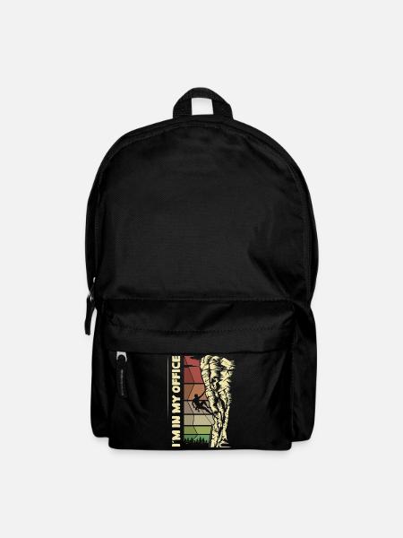 I’m In My Office – Kletterer & Outdoor Felsen - Rucksack - Schwarz