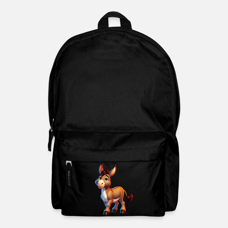 Esel-Maultier - Rucksack - Schwarz