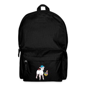 Sheep Sheep Lamb Easter Easter Eggs - Backpack - black - Front