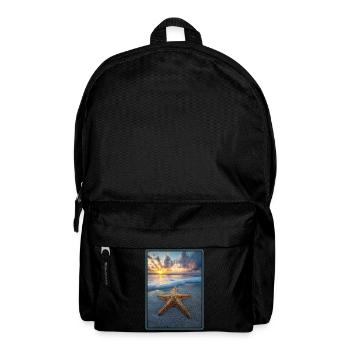 Seesterne Seestern - Rucksack - Schwarz - Vorne