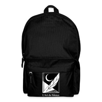 Moon Feather Geometric - Backpack - black - Front