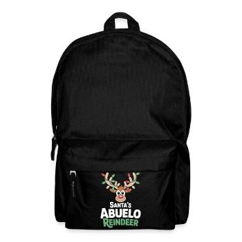 Santa's Abuelo Reindeer - Backpack - black - Front