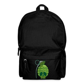 Pomegranate Skull - Backpack - black - Front