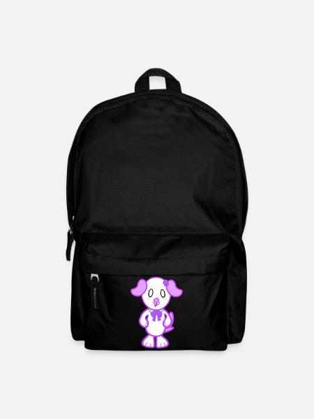 KawaiiDOGGOS - Flora print - Backpack - black