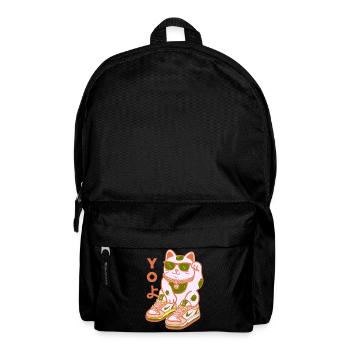 Yo Cat Streetwear Sneakers - Backpack - black - Front