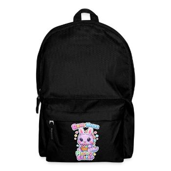 Rawr Dino Bunny Spring Summer Easter Garden - Backpack - black - Front