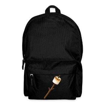 Guimauve rôtie sur un bâton - Sac à dos - noir - Devant