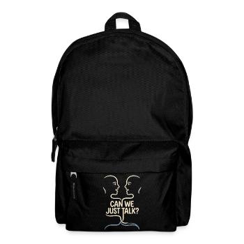 Gegen Spaltung Für Frieden - Rucksack - Schwarz - Vorne