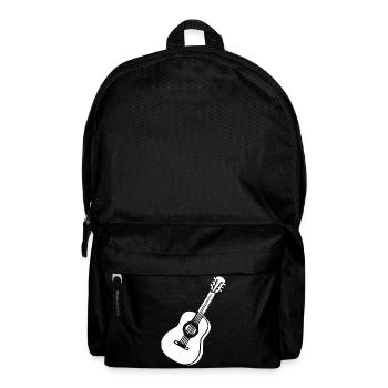 Guitar Music Gift Musician Guitarist - Backpack - black - Front