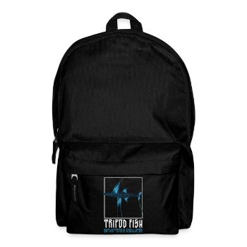 Tiefsee Monster - Dreiflossen-Büschelbarsch - Rucksack - Schwarz - Vorne