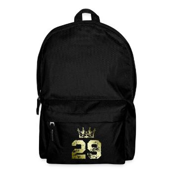 29 Zahl Krone - Rucksack - Schwarz - Vorne