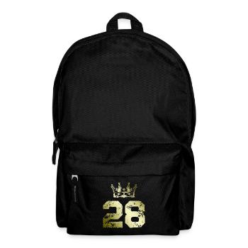 28 Number crown - Backpack - black - Front