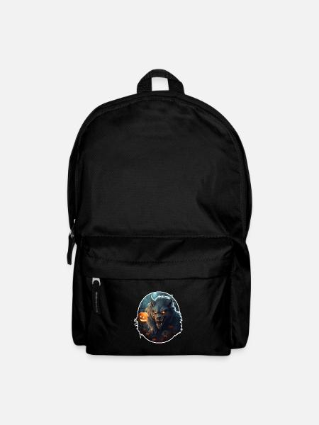Werwolf Halloween - Rucksack - Schwarz