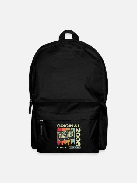 Original 2006 Jahrgang Vintage Geburtstag Retro - Rucksack - Schwarz