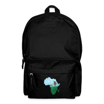 SOUTH AFRICA SOUTH ANIMALS NATURE LIFE MUSIC MOTIF - Backpack - black - Front