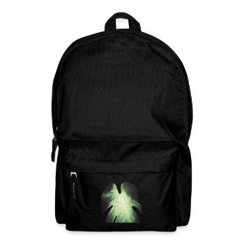 Monstera - Rucksack - Schwarz - Vorne