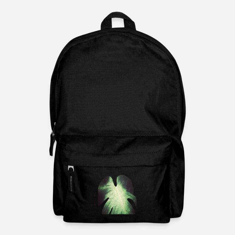 Monstera - Rucksack - Schwarz