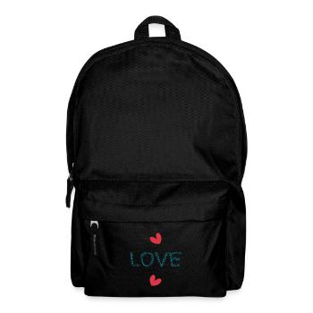 LIEBE. ICH HABE GERADE GEHEIRATET. Junggesellinnenabschied. HEILIGER VALENTINSTAG. PAAR. - Rucksack - Schwarz - Vorne