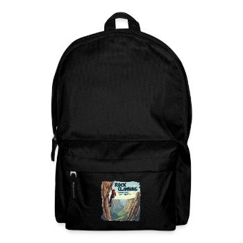 Climbing - Because Gravity Is Just a Suggestion - Backpack - black - Front