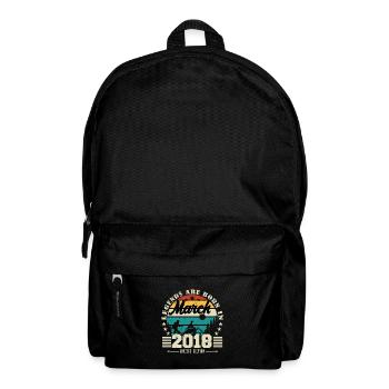 March 2018. Birthday gift March 2018. - Backpack - black - Front