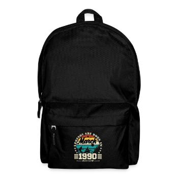 März 1990. Geburtstagsgeschenk März 1990. - Rucksack - Schwarz - Vorne
