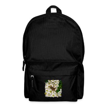 List spiders are a spider species in gardens - Backpack - black - Front