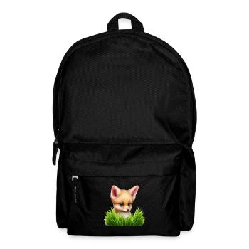 Fox in the tall grass - Backpack - black - Front