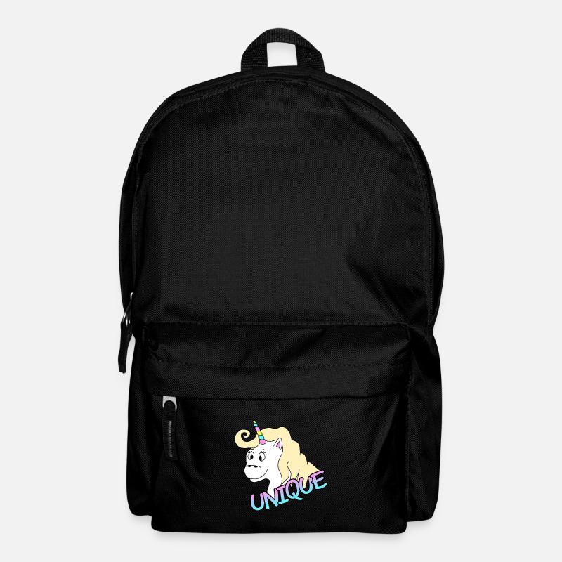 Unique Unicorn - Backpack - black