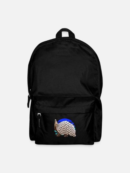 Cute pangolin design - Backpack - black