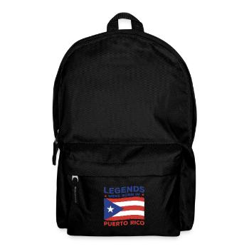 Puerto Rico Geschenkidee | Puerto Ricaner Heimat - Rucksack - Schwarz - Vorne