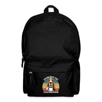 Ich Bin Nicht Faul Basset Hound Basset Hounds - Rucksack - Schwarz - Vorne