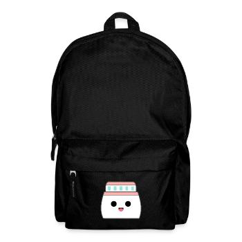 Croisière en bateau de croisière Kawaii - Sac à dos - noir - Devant