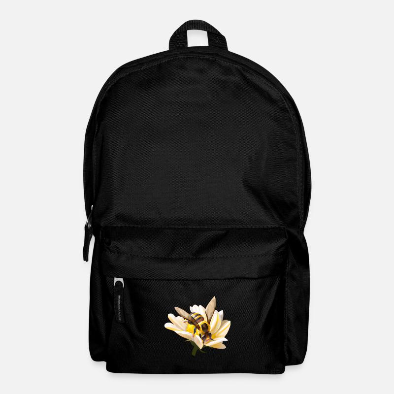 Fleißige Biene - Rucksack - Schwarz