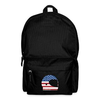 Sport Us Flag Racing - Rucksack - Schwarz - Vorne